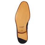 Stemar Trento Deerskin & Calf Wingtip Oxfords Blue WIDE