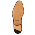 Stemar Trento Deerskin & Calf Wingtip Oxfords Tan WIDE