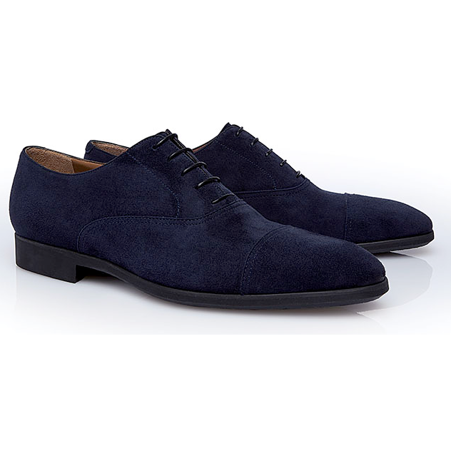 Stemar Suede Cap Toe Blue