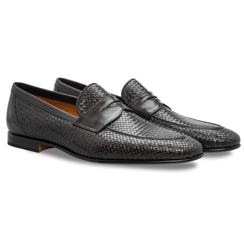 Stemar Viareggio Woven Loafers Black