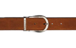 Stemar Bergamo Suede Belt Dark Rust
