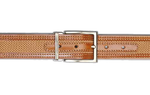 Stemar Ischia Nubuck Belt Tan/Rust