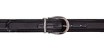Stemar Novara Deerskin Belt Black