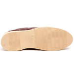 Los Altos ZA051106 Stingray & Ostrich Casual Shoes Burgundy