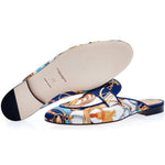 Superglamourous Bolero Cavallerizza Mules Navy