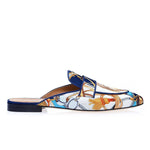 Superglamourous Bolero Cavallerizza Mules Navy