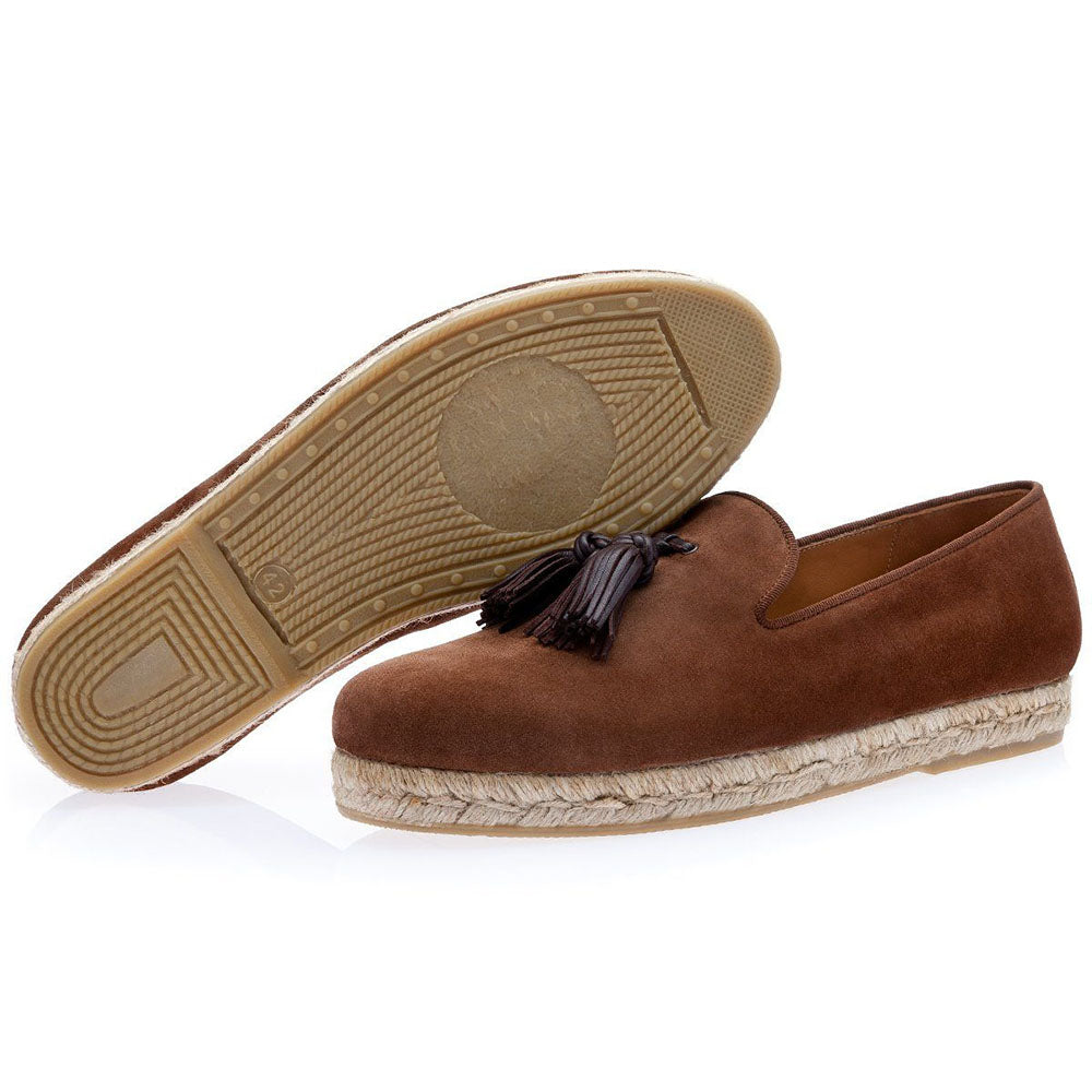 Superglamourous Brent Softy Rope Espadrilles Cigar