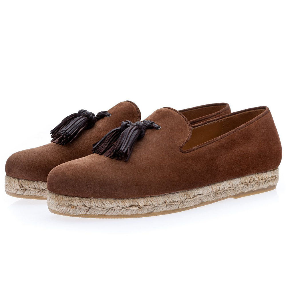 Superglamorous Brent Softy Rope Espadrilles Cigar