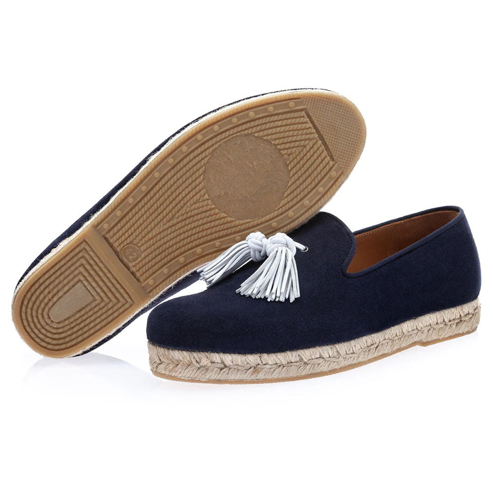 Superglamourous Brent Softy Rope Espadrilles Navy