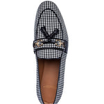 Superglamourous Bruno Houndstooth Slippers Black / White