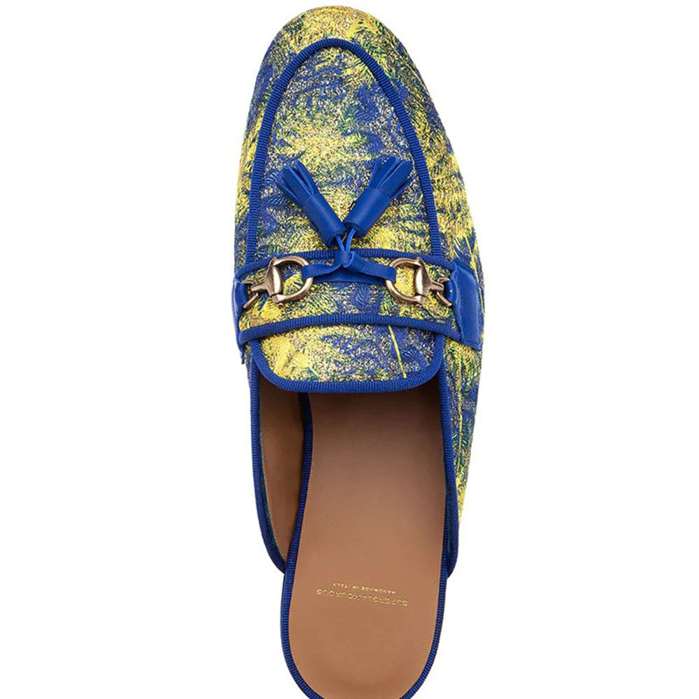 Superglamourous Bruno Palmalurex Mules Blue