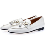 Superglamorous Bruno Patent Slippers Milk