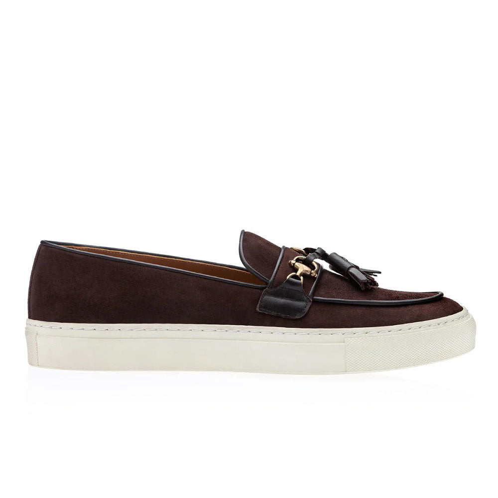 Superglamourous Bruno Velukid Skate Sneakers Cocoa