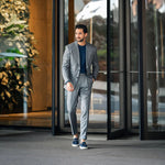 Superglamourous Bruno Velukid Skate Sneakers Navy