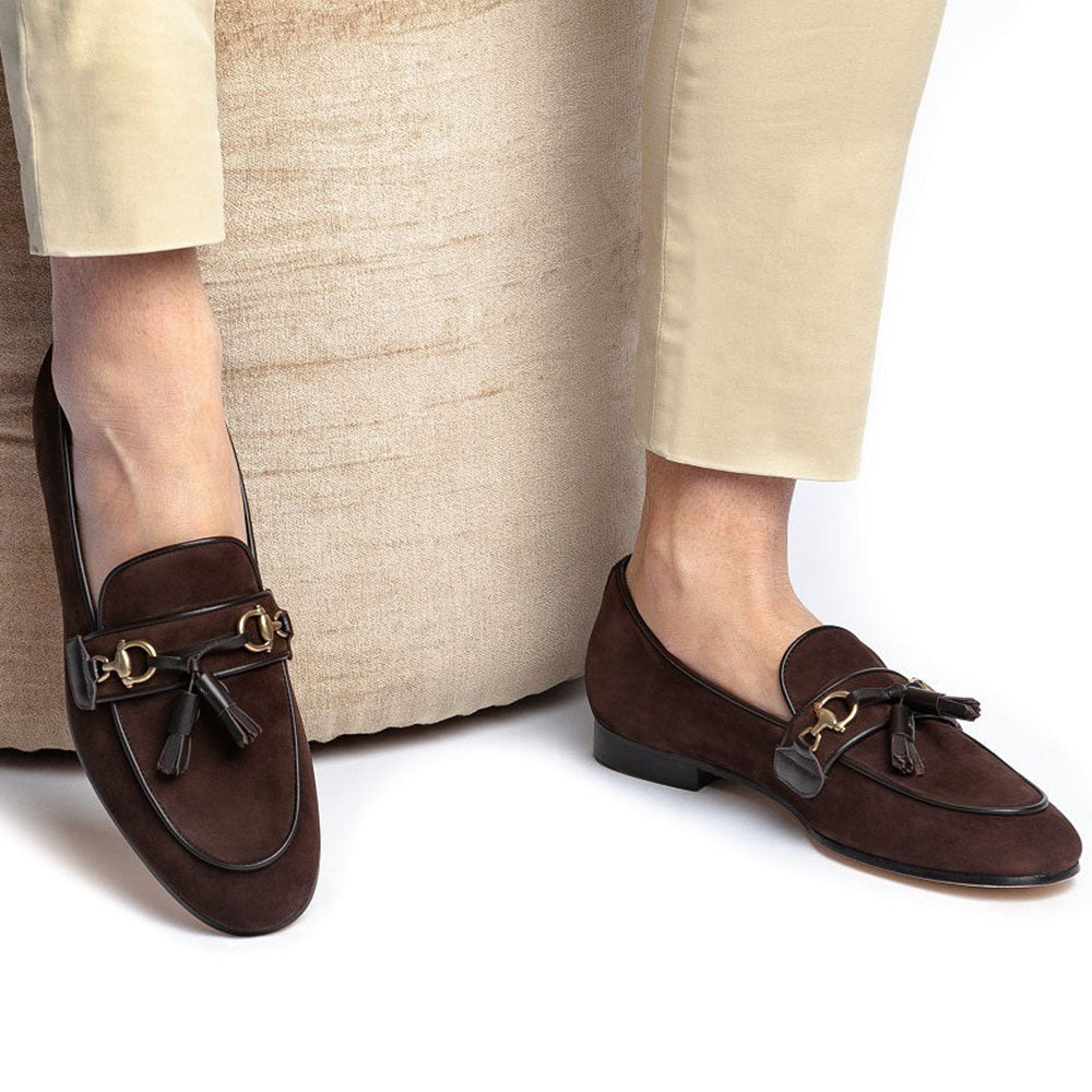 Superglamourous Bruno Velukid Slippers Cocoa