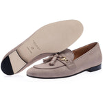 Superglamourous Bruno Velukid Slippers Taupe