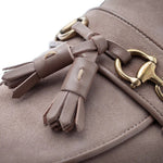 Superglamourous Bruno Velukid Slippers Taupe