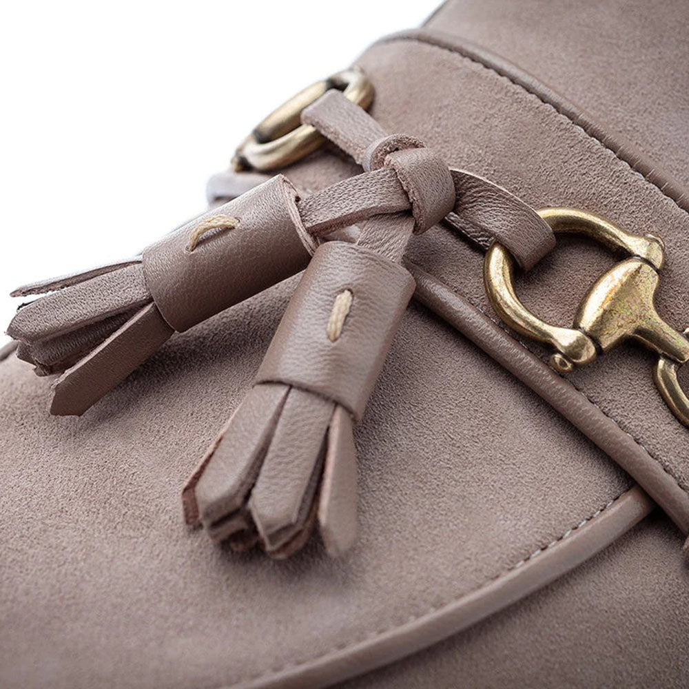 Superglamourous Bruno Velukid Slippers Taupe