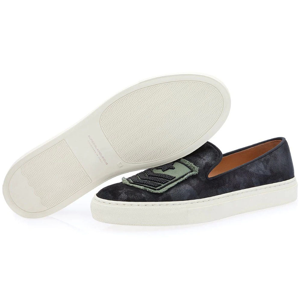 Superglamourous Colonel Mimetik Skate Sneakers Black