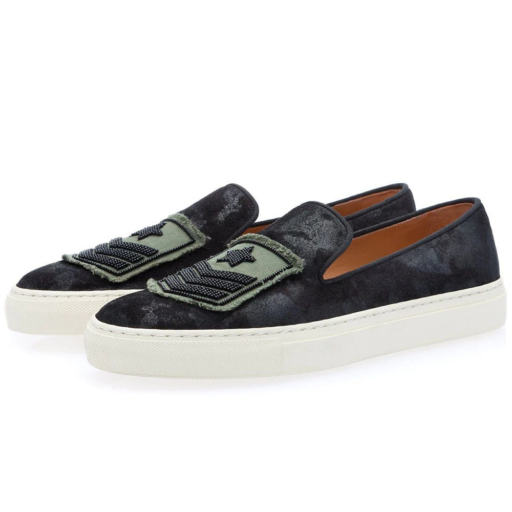 Superglamorous Colonel Mimetik Skate Sneakers Black