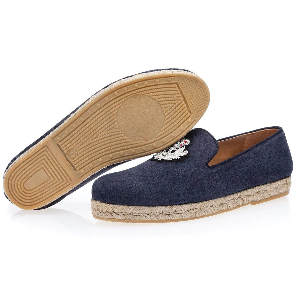 Superglamourous Colony Softy Rope Espadrilles Navy