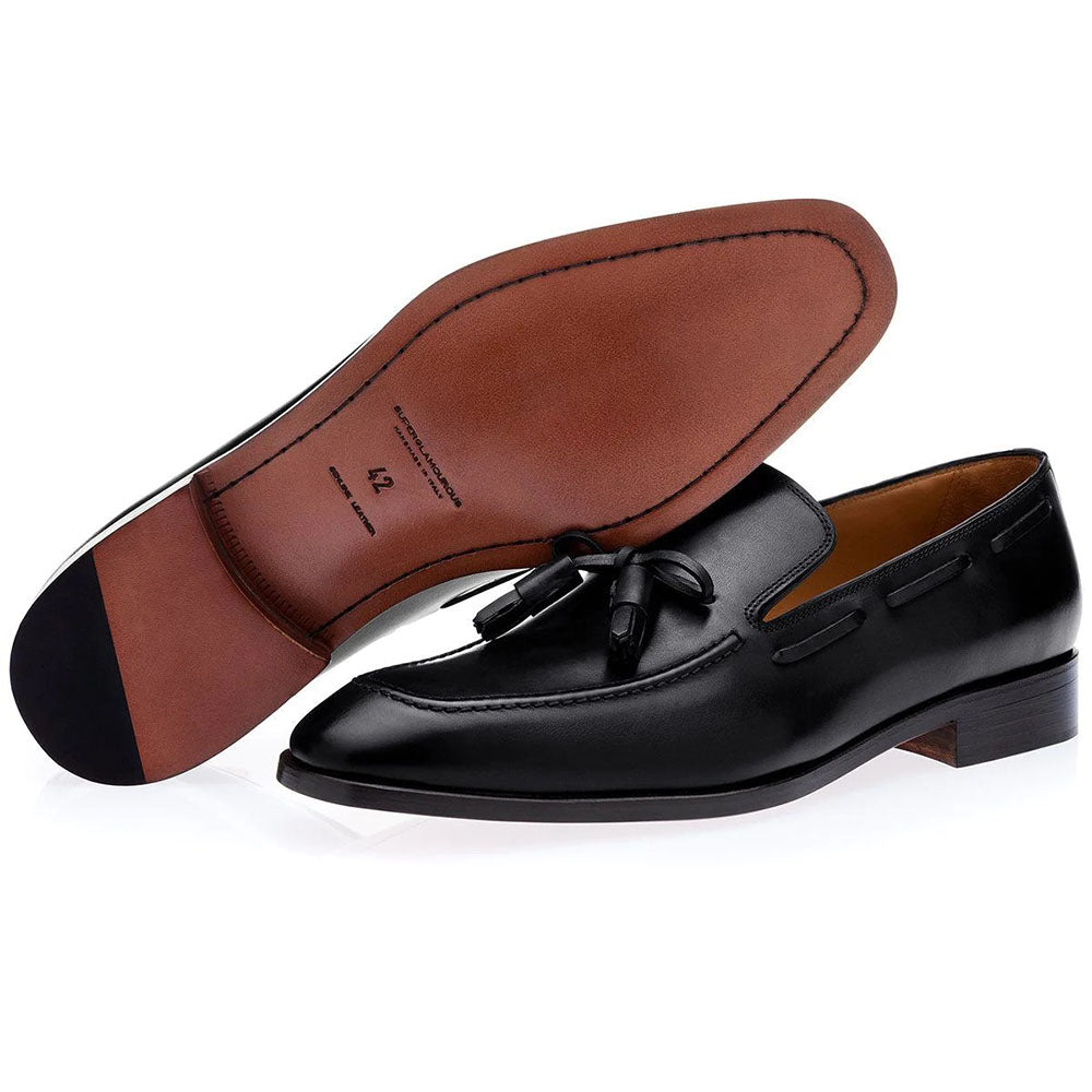 Superglamourous Dalton Vintage Loafers Black