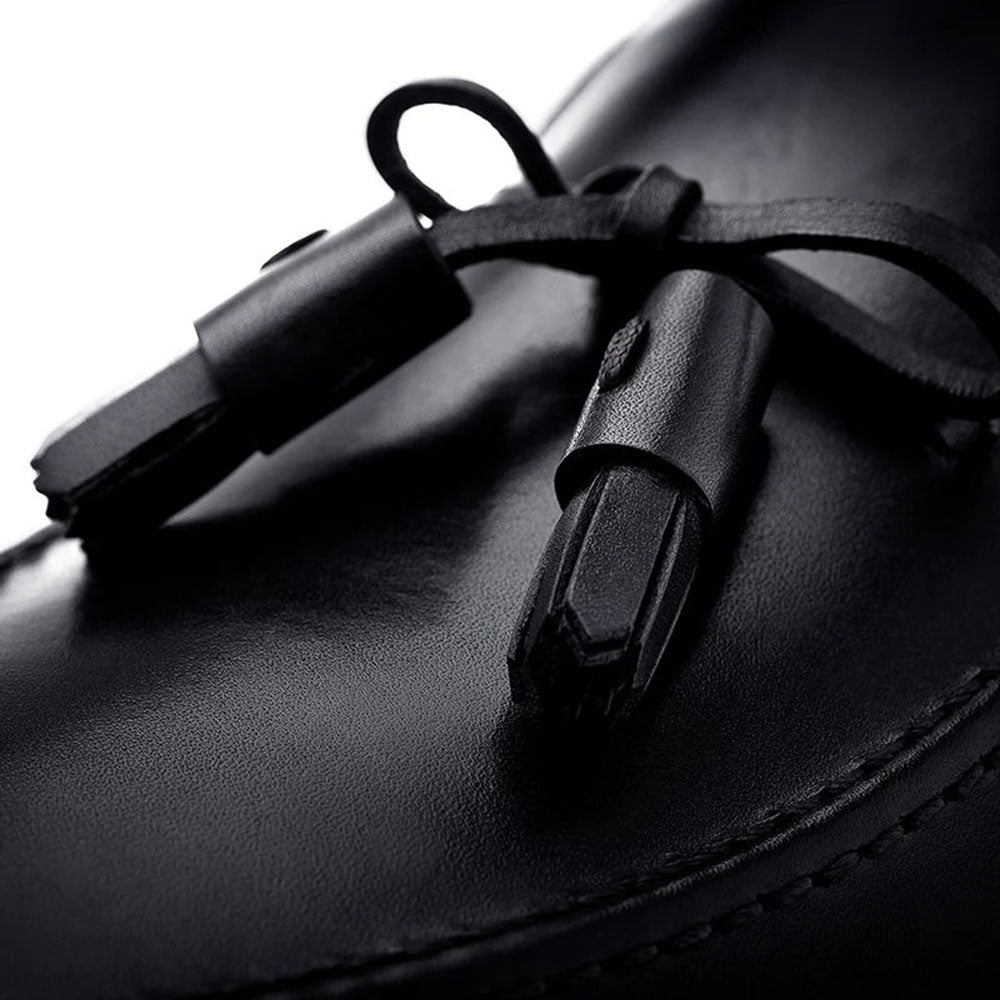 Superglamourous Dalton Vintage Loafers Black