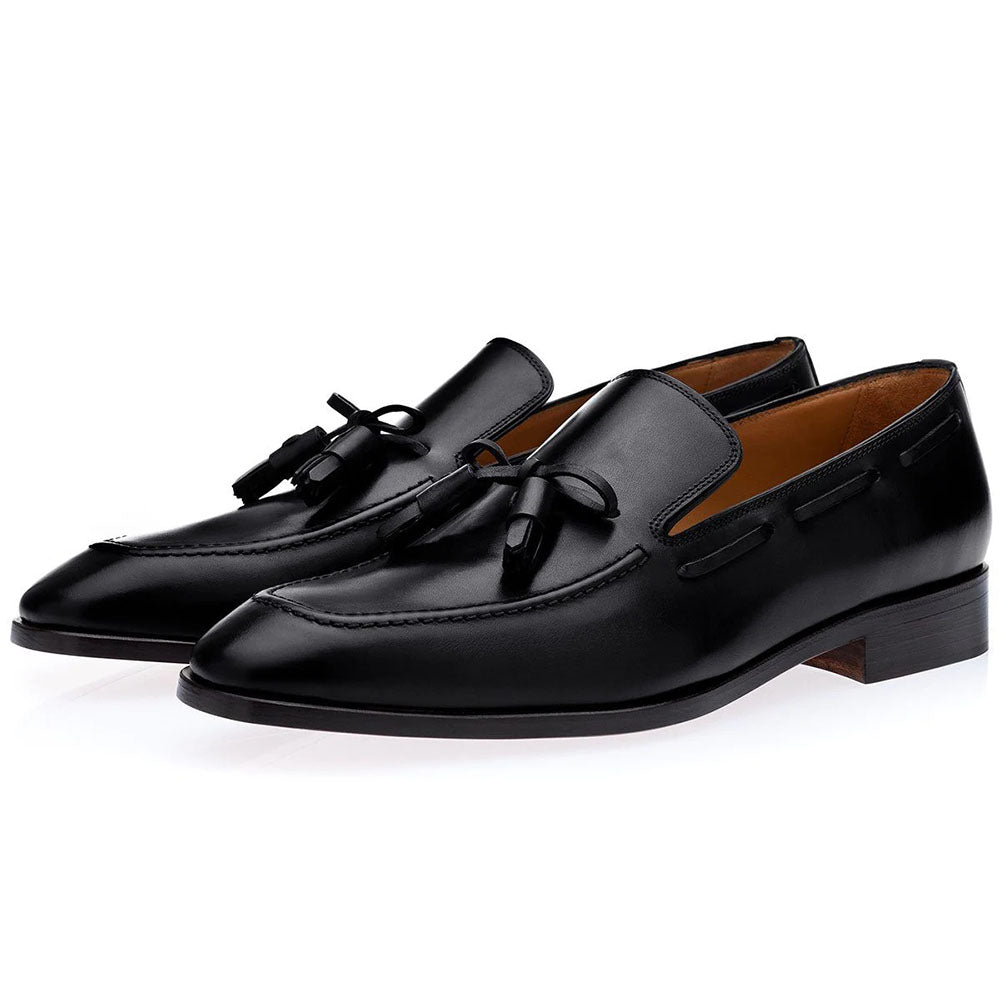 Superglamorous Dalton Vintage Loafers Black