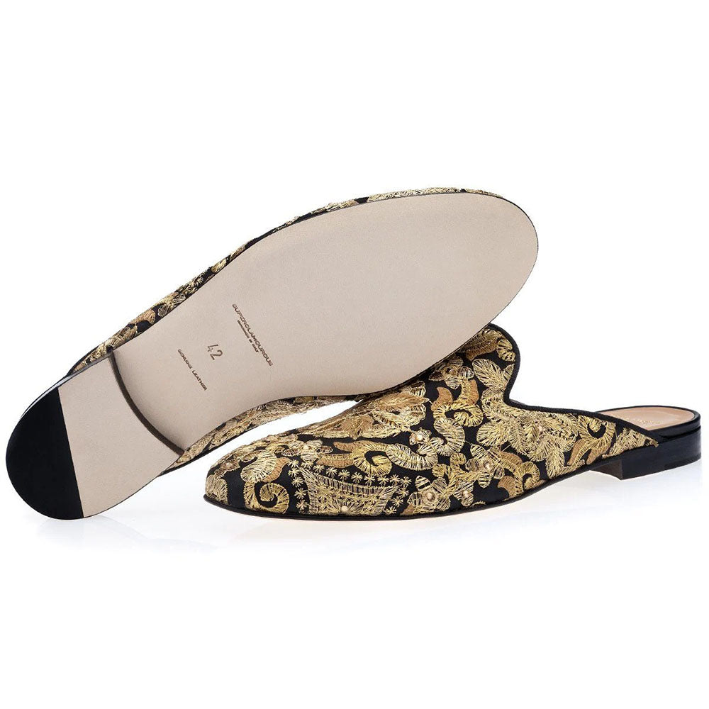 Superglamourous Harley Yamka Mules Black