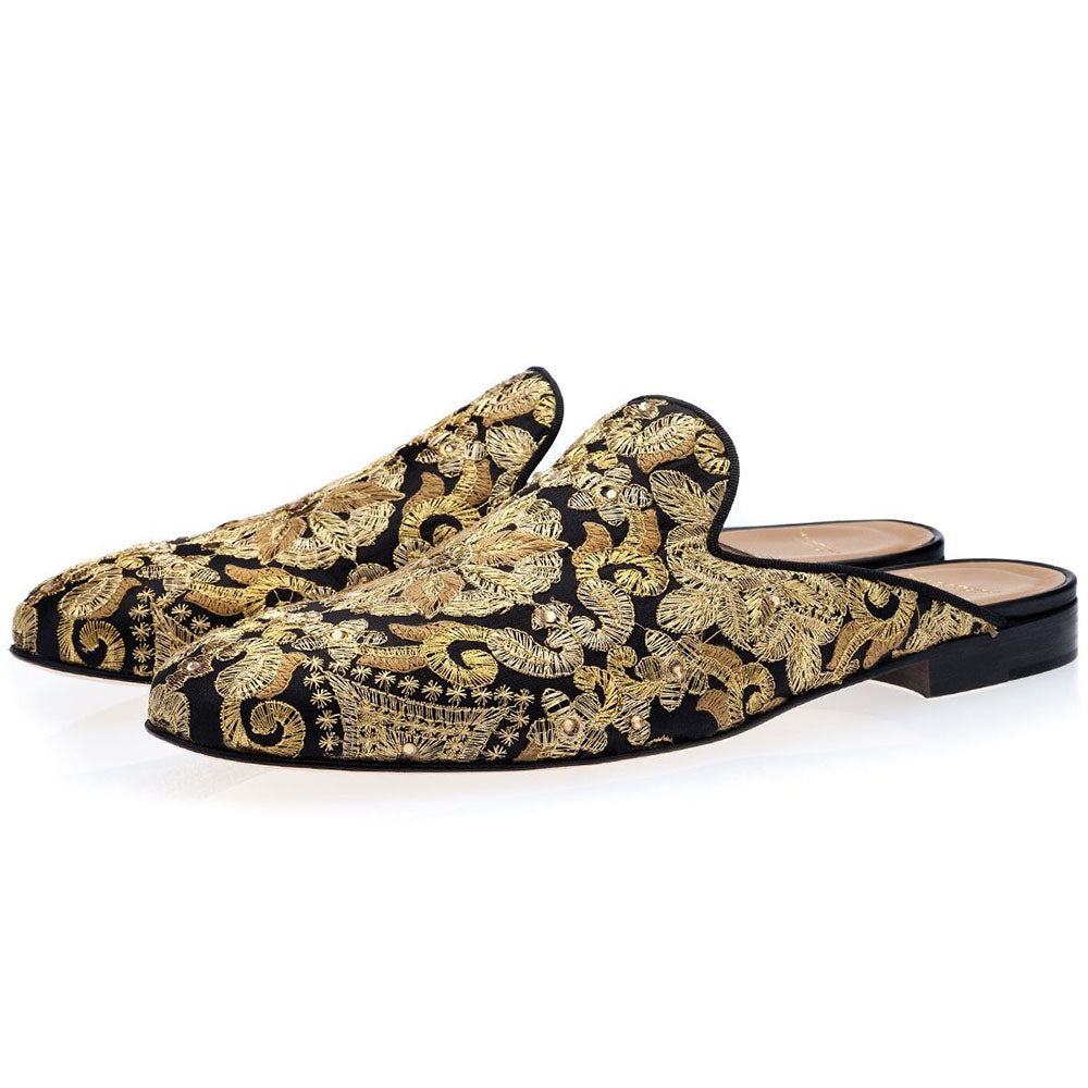 Superglamorous Harley Yamka Mules Black