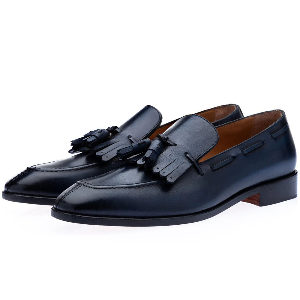 Superglamorous Horizon Vintage Loafers Navy