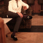 Superglamourous Lacruz Mastrop Slippers Black