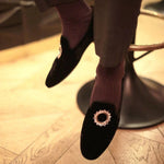 Superglamourous Lacruz Mastrop Slippers Black