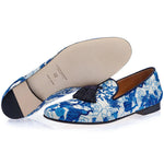 Superglamourous Louis Chinoise Slippers Navy