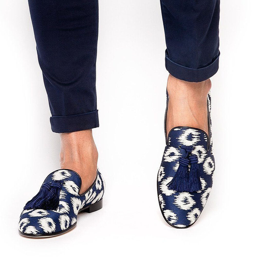 Superglamourous Louis Rivareno Slippers Navy