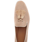 Superglamourous Louis Velukid Slippers Beige