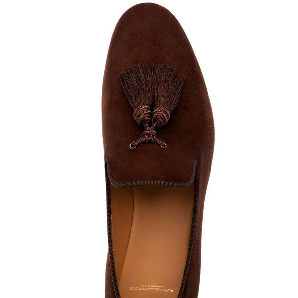 Superglamourous Louis Velukid Slippers Cocoa