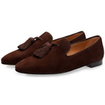 Superglamorous Louis Velukid Slippers Cocoa
