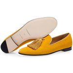 Superglamourous Louis Velukid Slippers Mustard