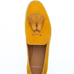 Superglamourous Louis Velukid Slippers Mustard