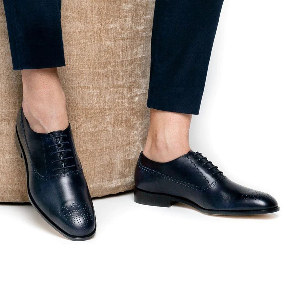Superglamourous Masterclass Radica Lace-up Shoes Navy