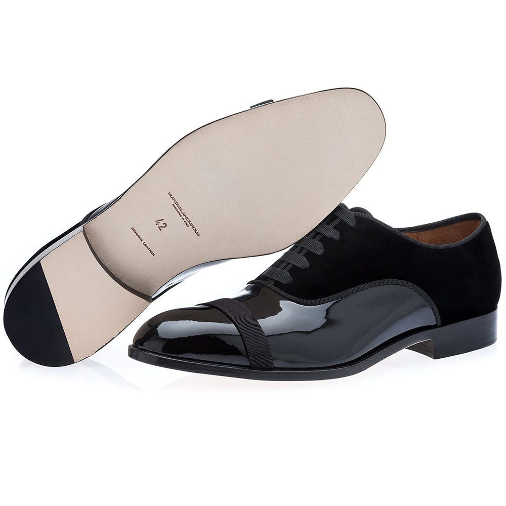 Superglamourous Mathis Multi Lace-up Shoes Black