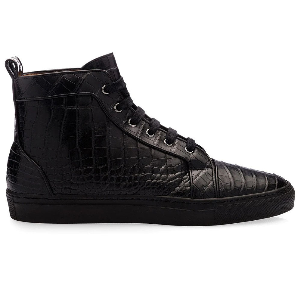 Superglamourous Maxime Mississippi High Top Sneakers Black