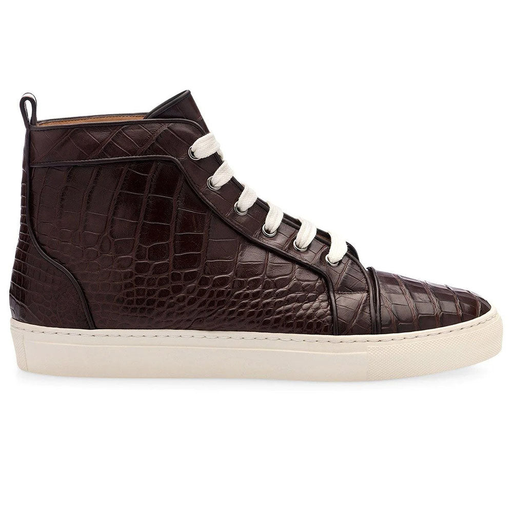 Superglamourous Maxime Mississippi High Top Sneakers Cocoa