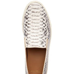 Superglamourous Maxime Python Skate Sneakers Stone