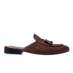 Superglamourous Melilla Rafia Mules Brown