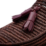 Superglamourous Melilla Rafia Mules Brown