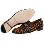 Superglamourous Morris Pony Slippers Leopard
