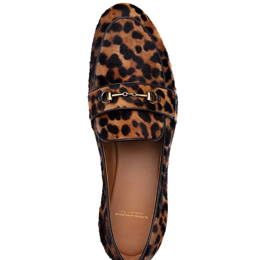 Superglamourous Morris Pony Slippers Leopard