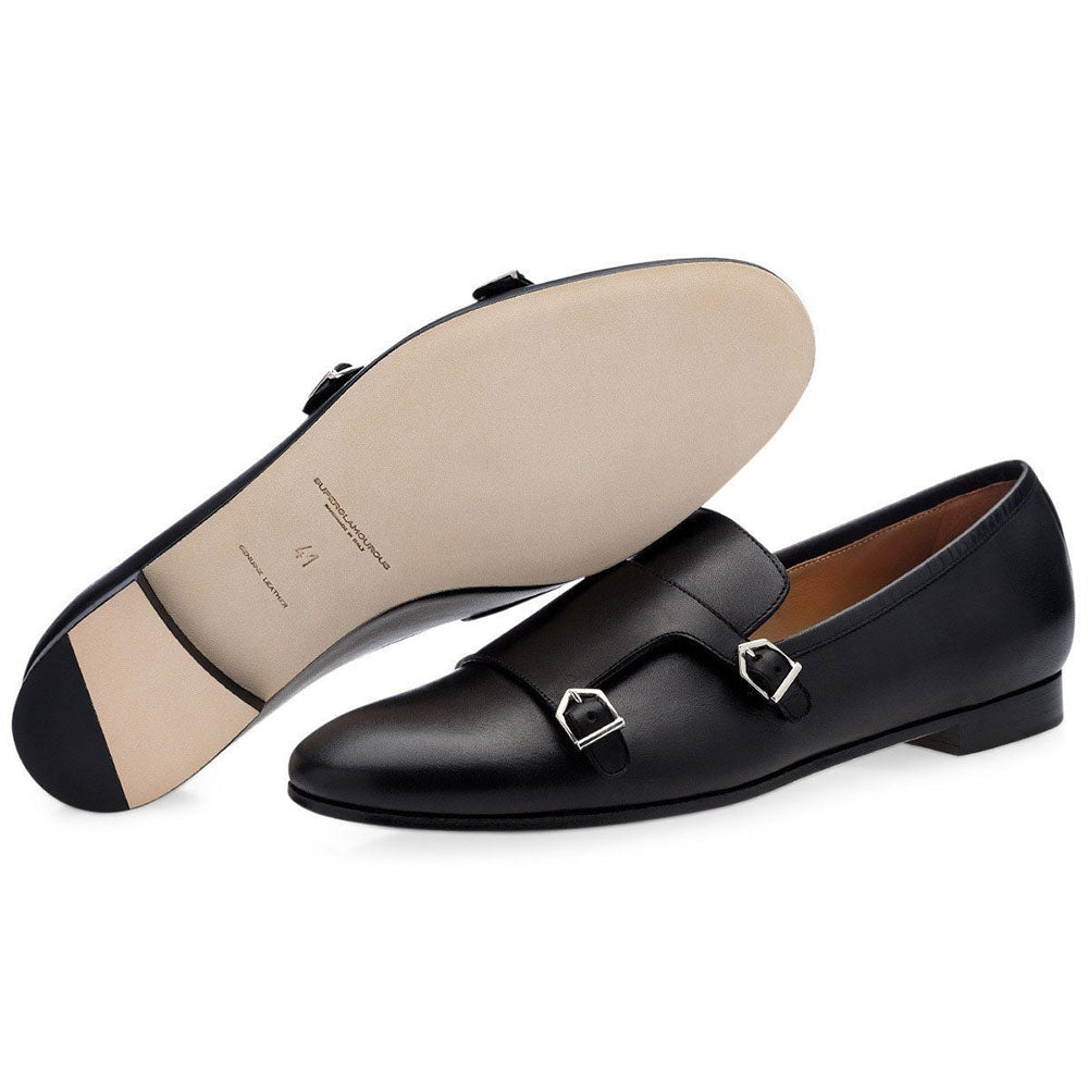 Superglamourous Odilon Nappa Loafers Black